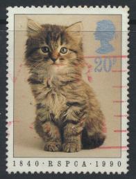 Great Britain SG 1479  Used   - RSPCA Animals 