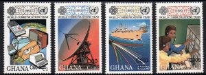 Ghana # 1107 - 1110 MNH