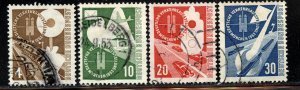 Germany # 698-701, Used.