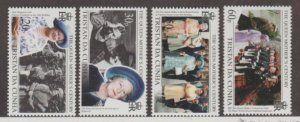 Tristan da Cunha Scott #638-641 Stamps - Mint NH Set