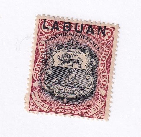 LABUAN # 36,53,74,94 VF-MLH Q/VICTORIA 10cts CAT VALUE $65+