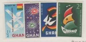 Ghana Scott #71-74 Stamp - Mint NH Set