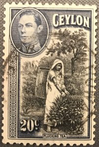 Ceylon # 283 Used