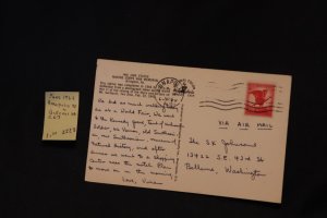 US C67 on pc Annapolis MD to Bellevue WA (#2223)