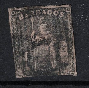 Barbados 1859 1 Shilling Used / Place Holder - S19229