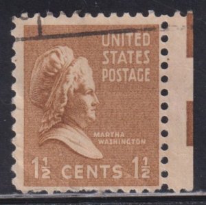 United States 805 Martha Washington 1938