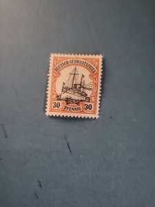 Stamps German South West Africa Scott #18 hinged