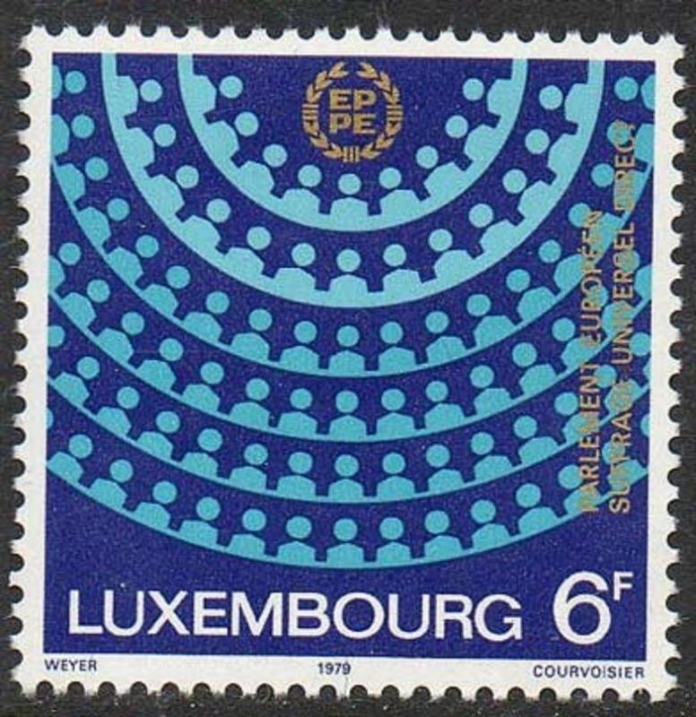 Luxembourg 1979 European Parliament VF MNH (630)