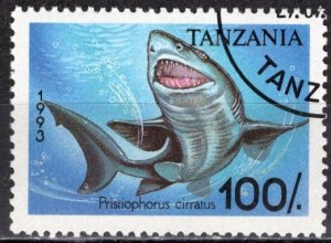 Tanzania 1993: Sc. # 1140; Used CTO Single Stamp