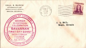 United States, Georgia, United States First Day Cover