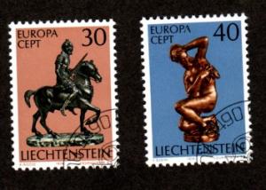 Liechtenstein # 543-544 Used!