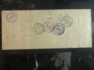 1930 Riga Latvia Registered Airmail cover To Seattle USA