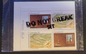 CANADA PLATE BLOCK SETS 18 in total.