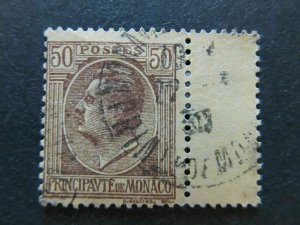 A4P47F28 Monaco 1924-33 50c used-