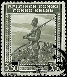 BELGIAN CONGO   #224 USED (3)