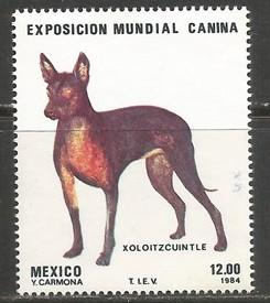 MEXICO 1348 MNH DOG I742