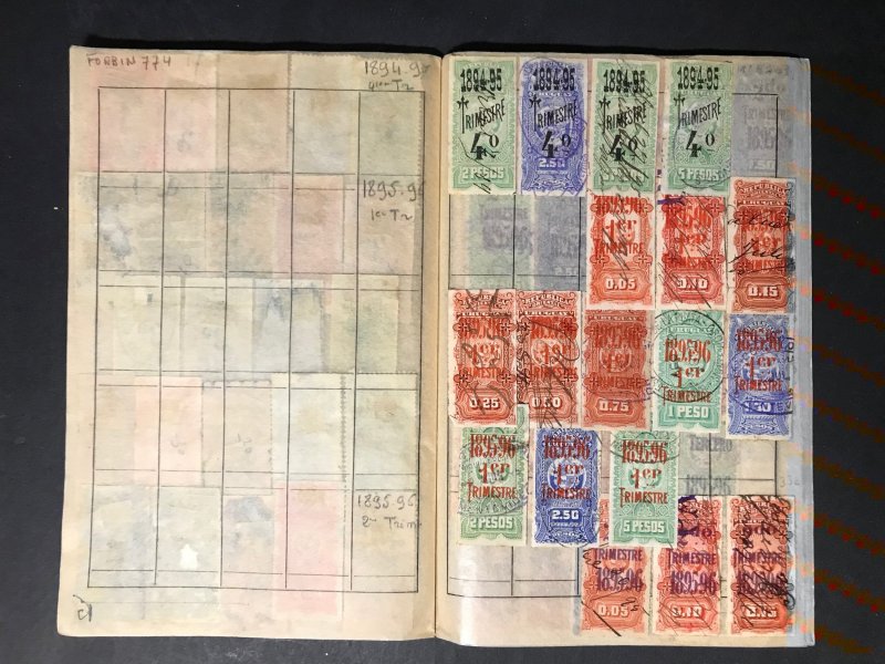 Uruguay Revenue Stamps Mint/Used 1896-1911 (1400 Stamps)