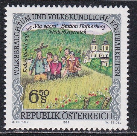 Austria # 1778, Folklore & Customs, LH, 1/2 Cat.