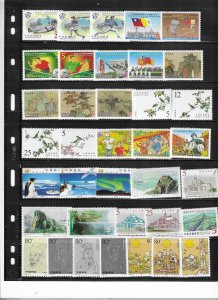 REP OF CHINA COLLECTION ON STOCK PAGE MNH