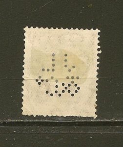 Great Britain SC#166 JL&Co Perfin Used