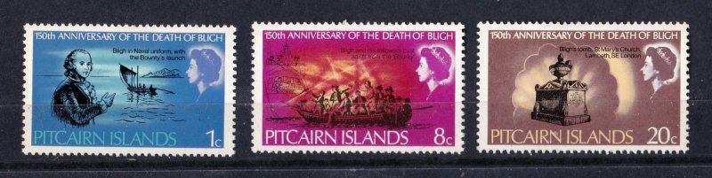 Pitcairn  Islands     85 - 87       MH OG      complete  set