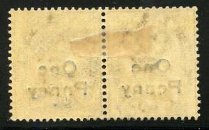 MALTA SCOTT #20 & 20a PAIR   MINT HINGED --SCOTT VALUE $35.00 JUST FOR 20a