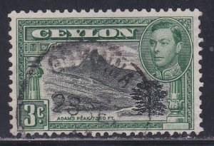 Ceylon # 279, Adams Peak, Used