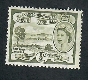 St. Kitts & Nevis #120 Mint Hinged single