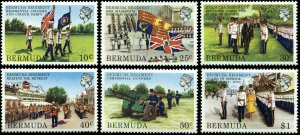 Bermuda Scott #423 - #428 Mint Never Hinged