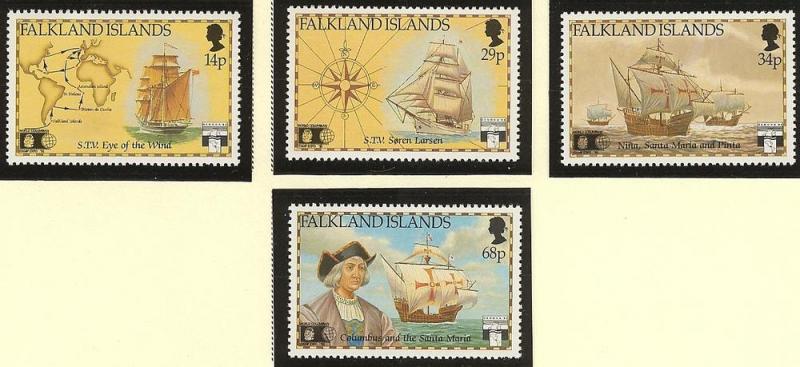 Falkland Islands  MNH 545 - 548