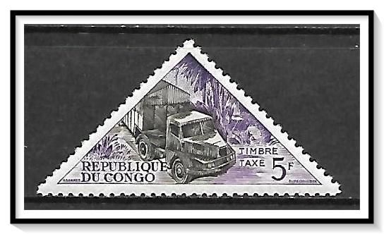 Congo People's Republic #J43 Postage Due MNH