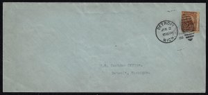 Scott 314A - 4¢ Shermack - ONLY KNOWN COMMERCIAL COVER!!! SCV $140,000