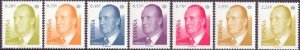 Spain Espagne Spanien 2005 King Juan Carlos I Definitives set of 7 stamps MNH