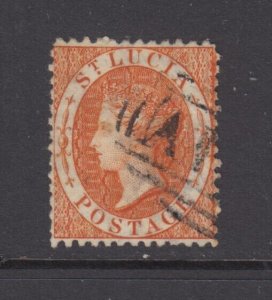 St. Lucia, Scott 10 (SG 14), used