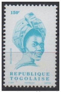 2004 Togo - Mi. 3361 BELLA BELLOW 150F MNH Common Series-