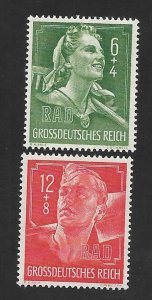 Germany 1944 - MNH - Set - Scott #B281-82
