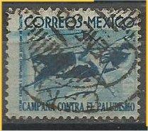 MEXICO, 1939, used 1c, Mosquito, Scott RA14