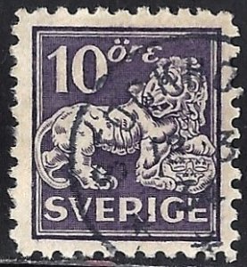 SWEDEN - SC #128 - USED - 1925 - Item SWEDEN200