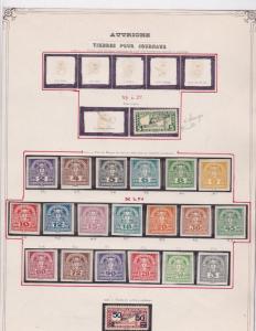 austria 1920  stamps ref 11186