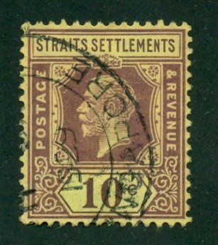 Straits Settlements 1927 #191 U SCV(2020)=$0.35