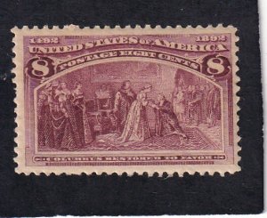 United States    #      236      MNH