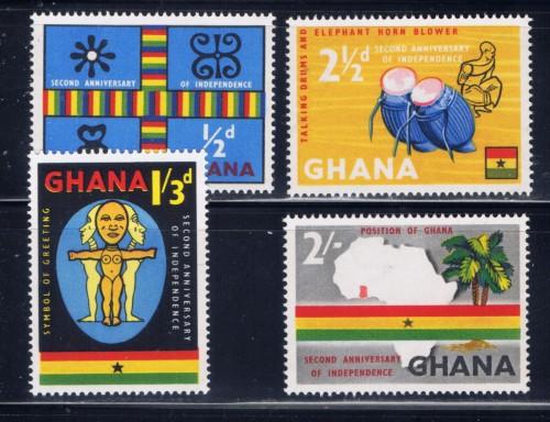 Ghana 42-45 NH 1959 set