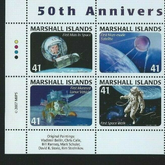 Marshall Islands Sc 897 Space Age, 50th Anniversary