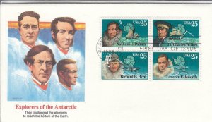 1988, Explorers of the Antarctic, Fleetwood, FDC (D15317)