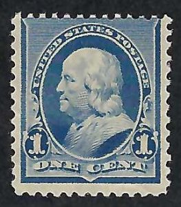 US Scott #219 Mint NH OG Fine