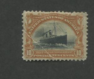 1901 US Stamp #299 8c Mint Hinged F/VF Original Gum Torn Pan-American Expo Issue