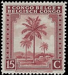 BELGIAN CONGO   #189 MNH (3)