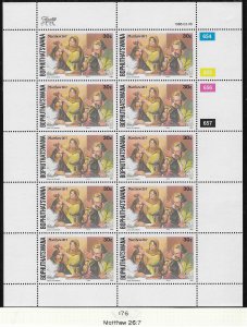 South Africa-Bophuthatswana #176  30c Easter  (MNH) sheet of 10 CV $12.00