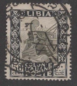 Libya  # 27   Roman Ship Galley     (1)   VF Used