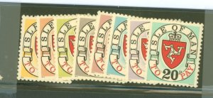 Isle of Man #J1-J8 Mint (NH) Single (Complete Set)